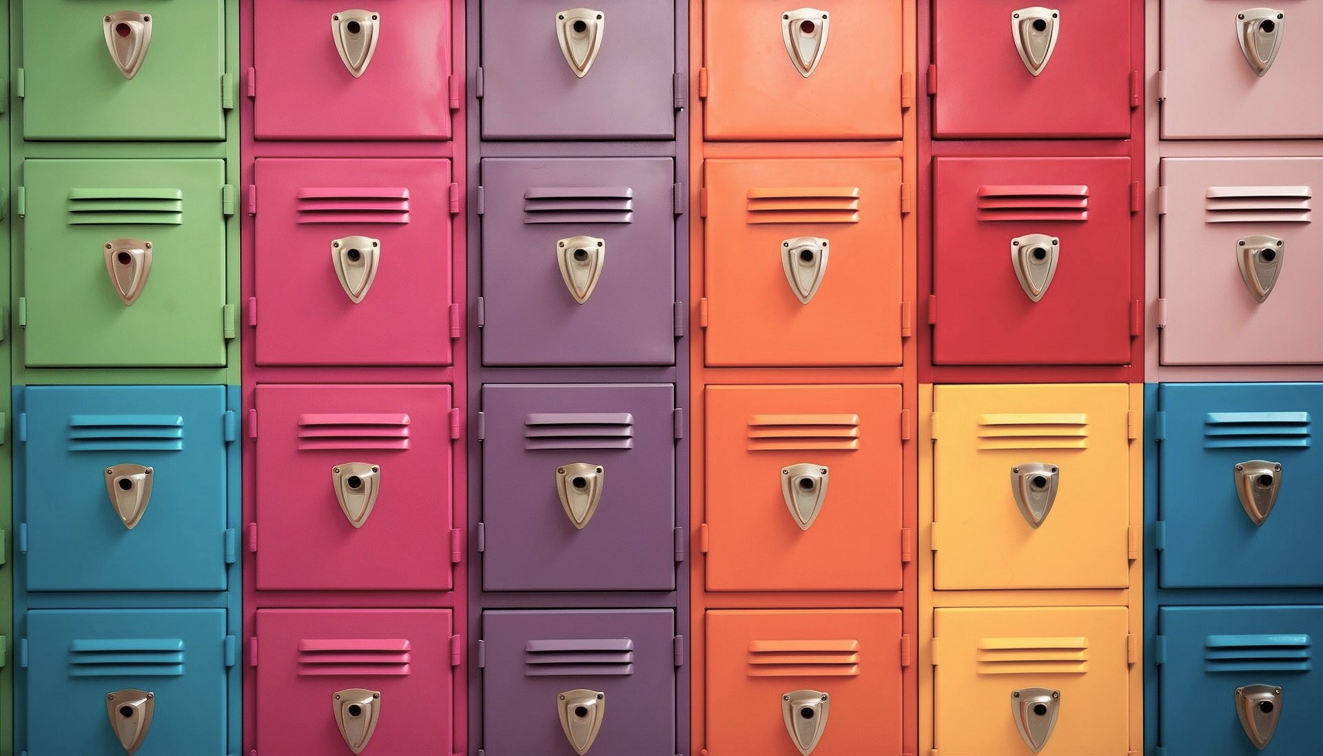 Ein bunter Apothekerschrank